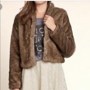 Hollister Fur Jacket